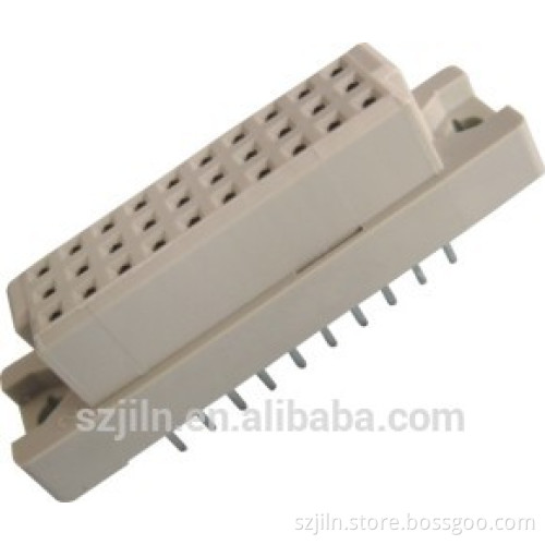 2.54mm straight triple row female Din 41612 connectors